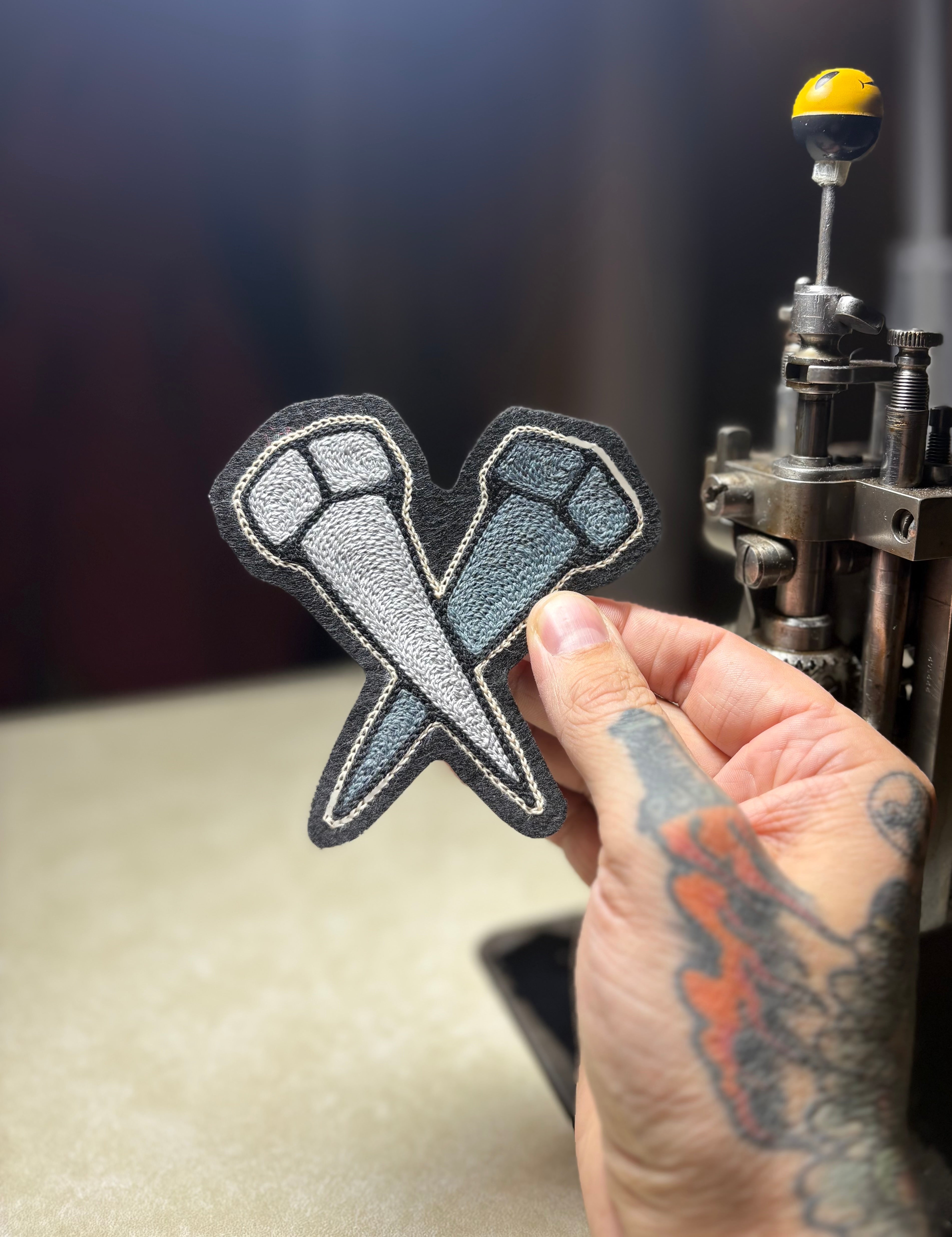 Nails - Chainstitch Patch