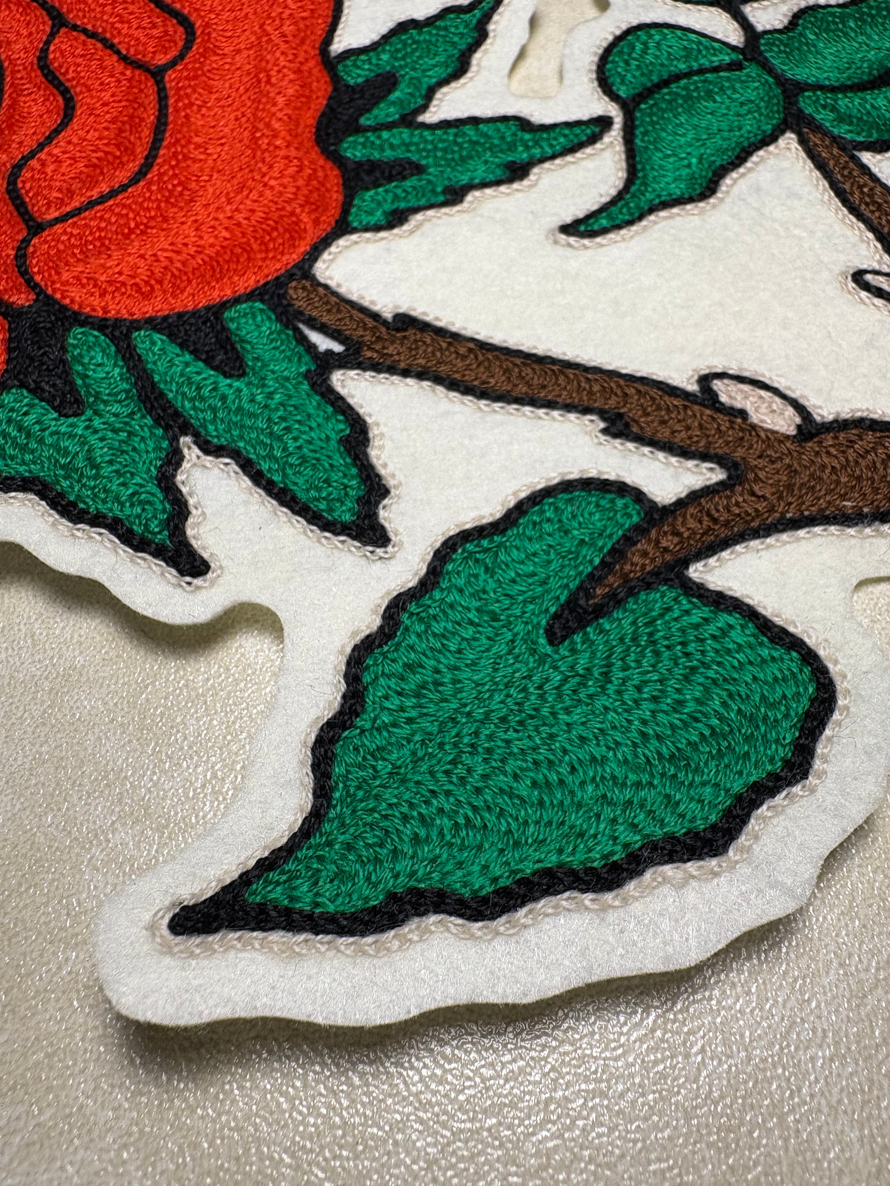 Rose - Chainstitch Patch