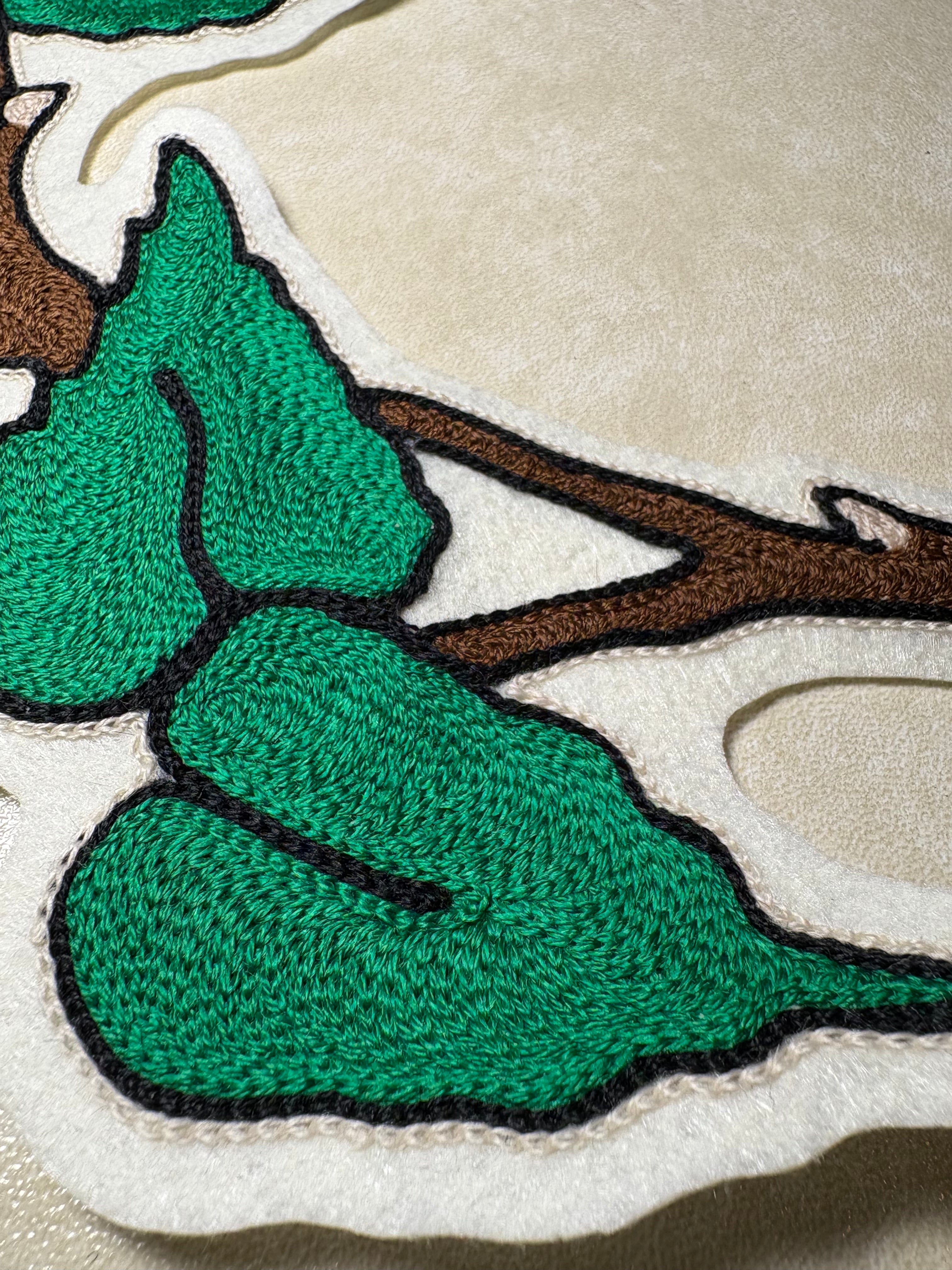 Rose - Chainstitch Patch