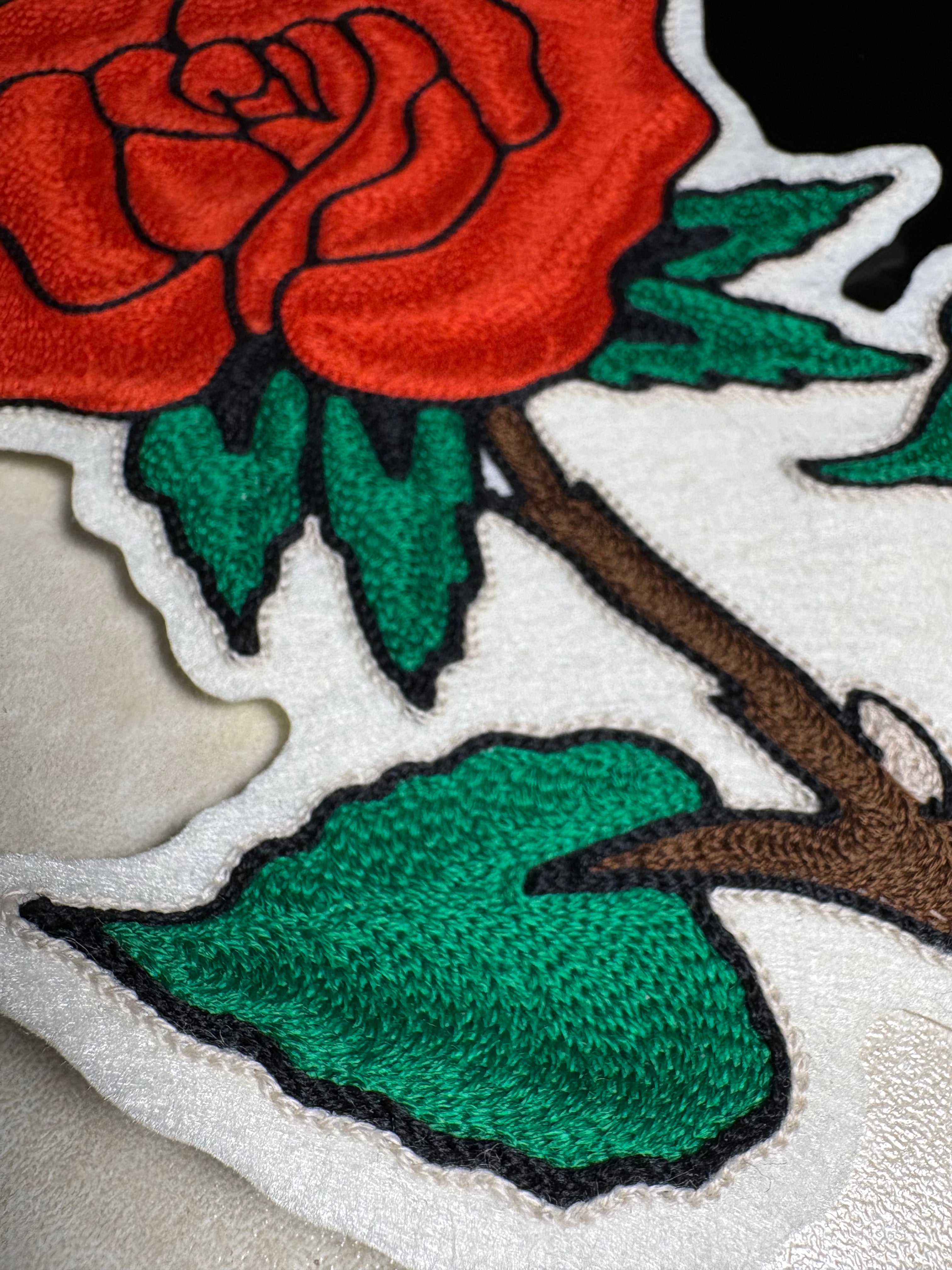 Rose - Chainstitch Patch