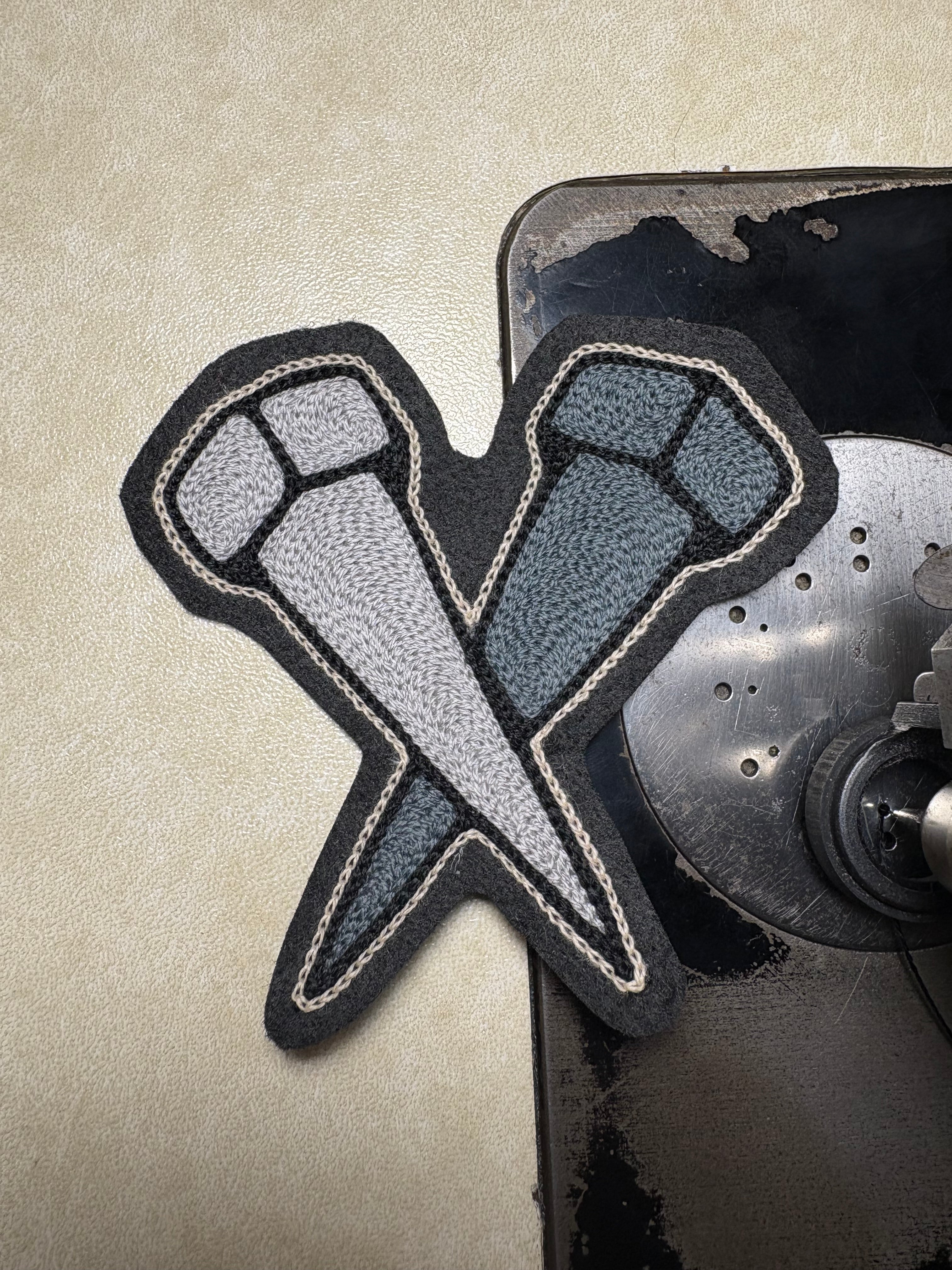 Nails - Chainstitch Patch