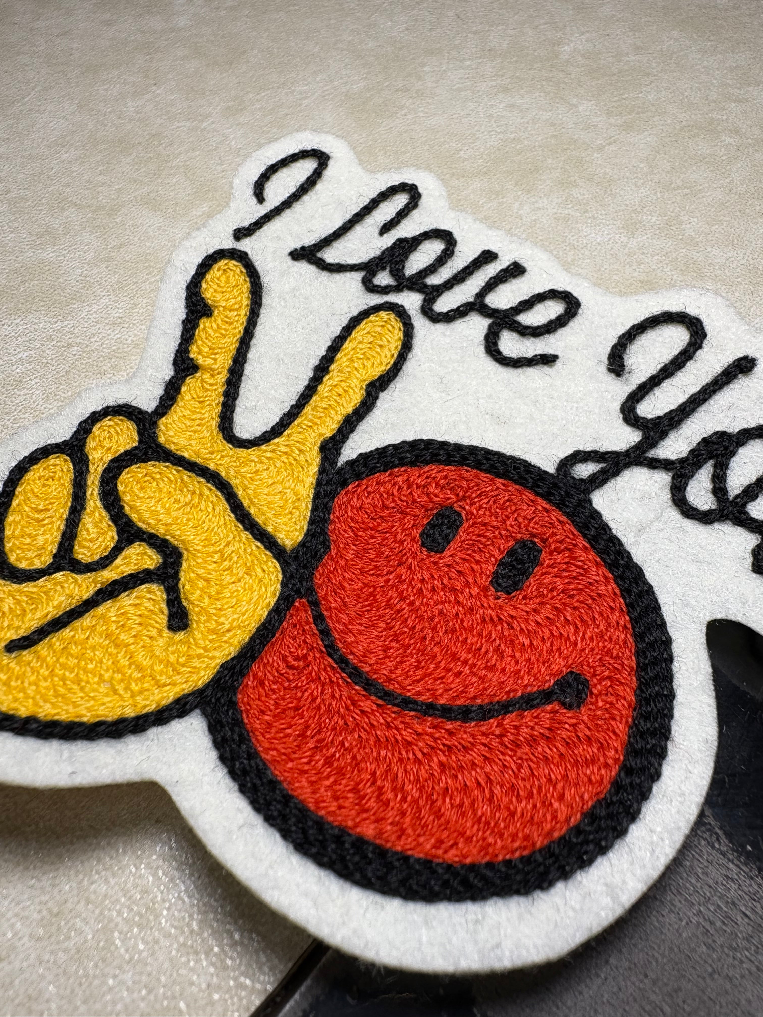 Love You - Chainstitch Patch