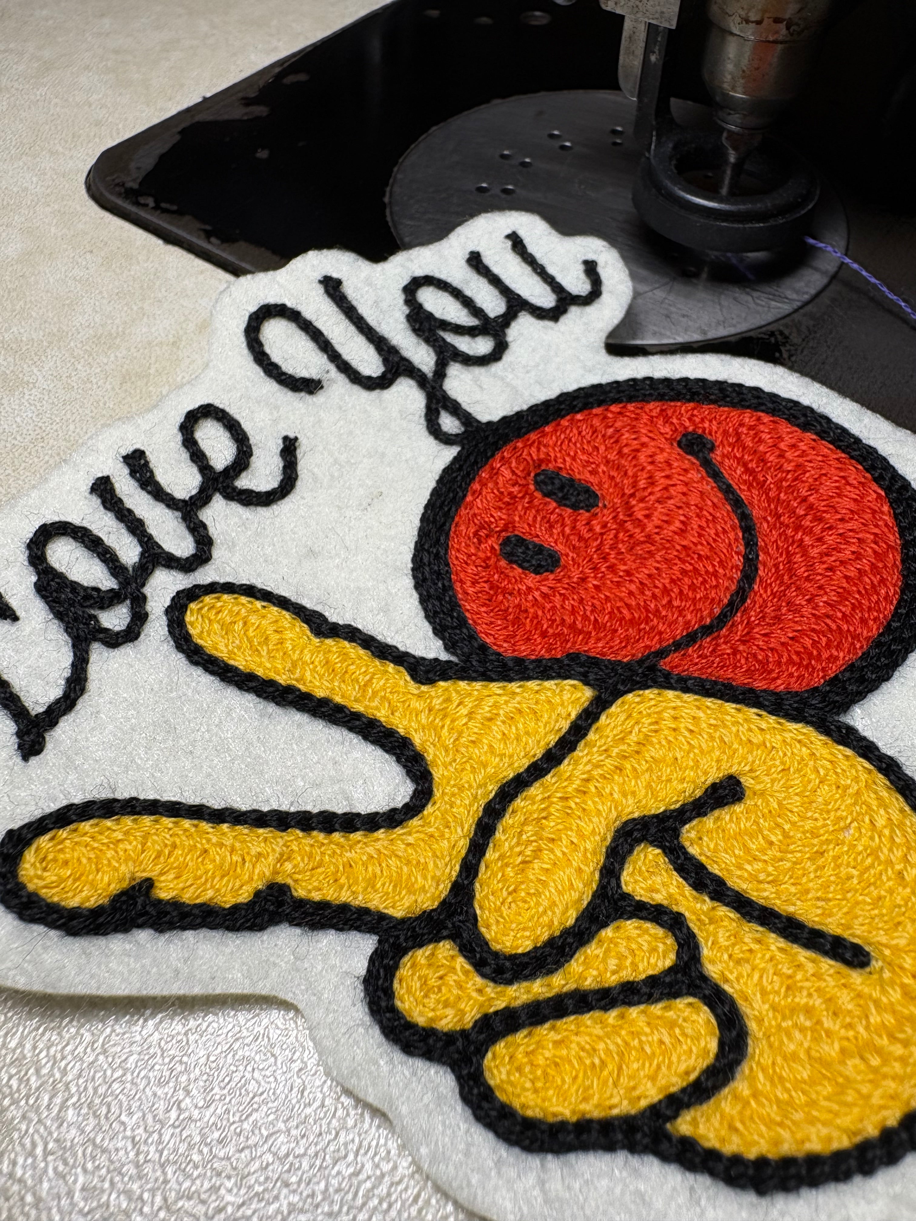 Love You - Chainstitch Patch